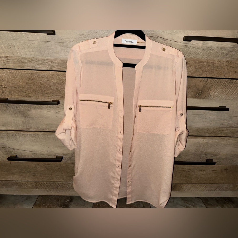 Calvin Klein Coral Blouse
